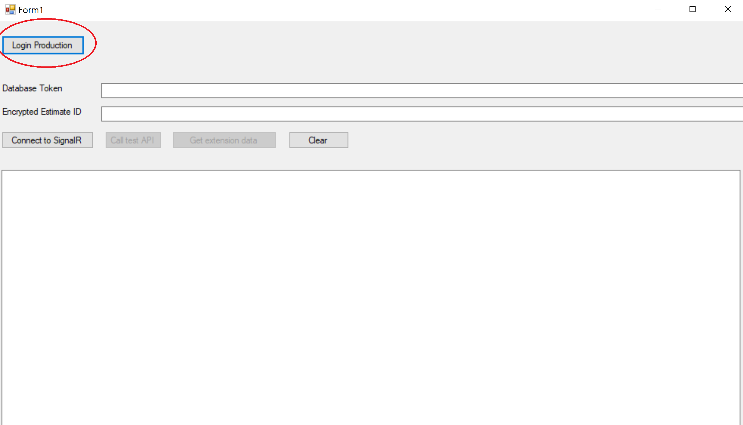 Login Production